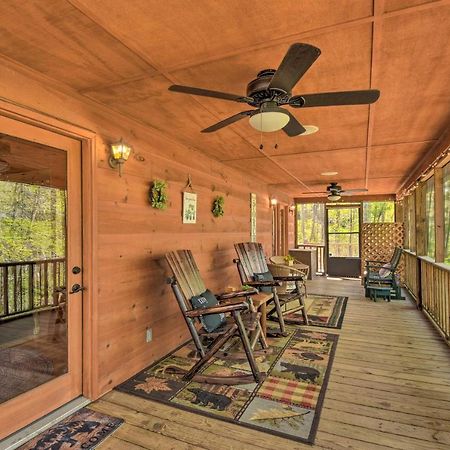 Cozy Hiawassee Cabin With Fire Pit And Mtn Views! Exteriér fotografie