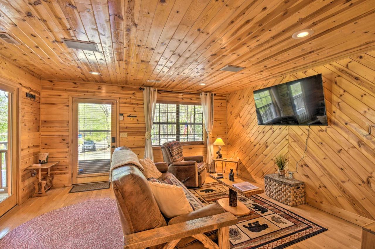 Cozy Hiawassee Cabin With Fire Pit And Mtn Views! Exteriér fotografie
