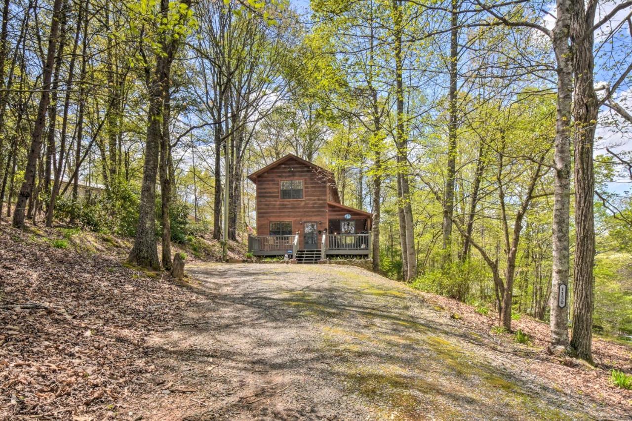 Cozy Hiawassee Cabin With Fire Pit And Mtn Views! Exteriér fotografie